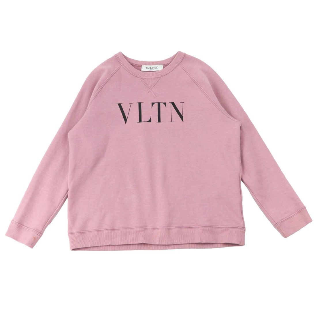 ヴァレンティノ VLTNプリント スウェット レディース コットン ピンク ヴァレンティノ VLTNプリント スウェット レディース コットン