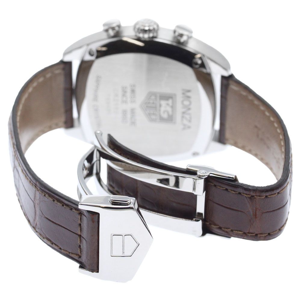 TAG Heuer タグホイヤー アナログ 腕時計 タグホイヤー TAG HEUER CR2113-0 モンツァ デイト クロノグラフ 自動