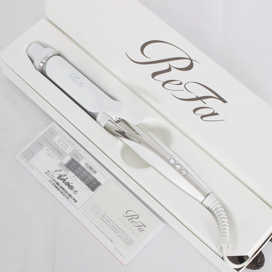 ReFa カールヘアアイロン 32mm RE-AF00A（使用回数2回！MTG