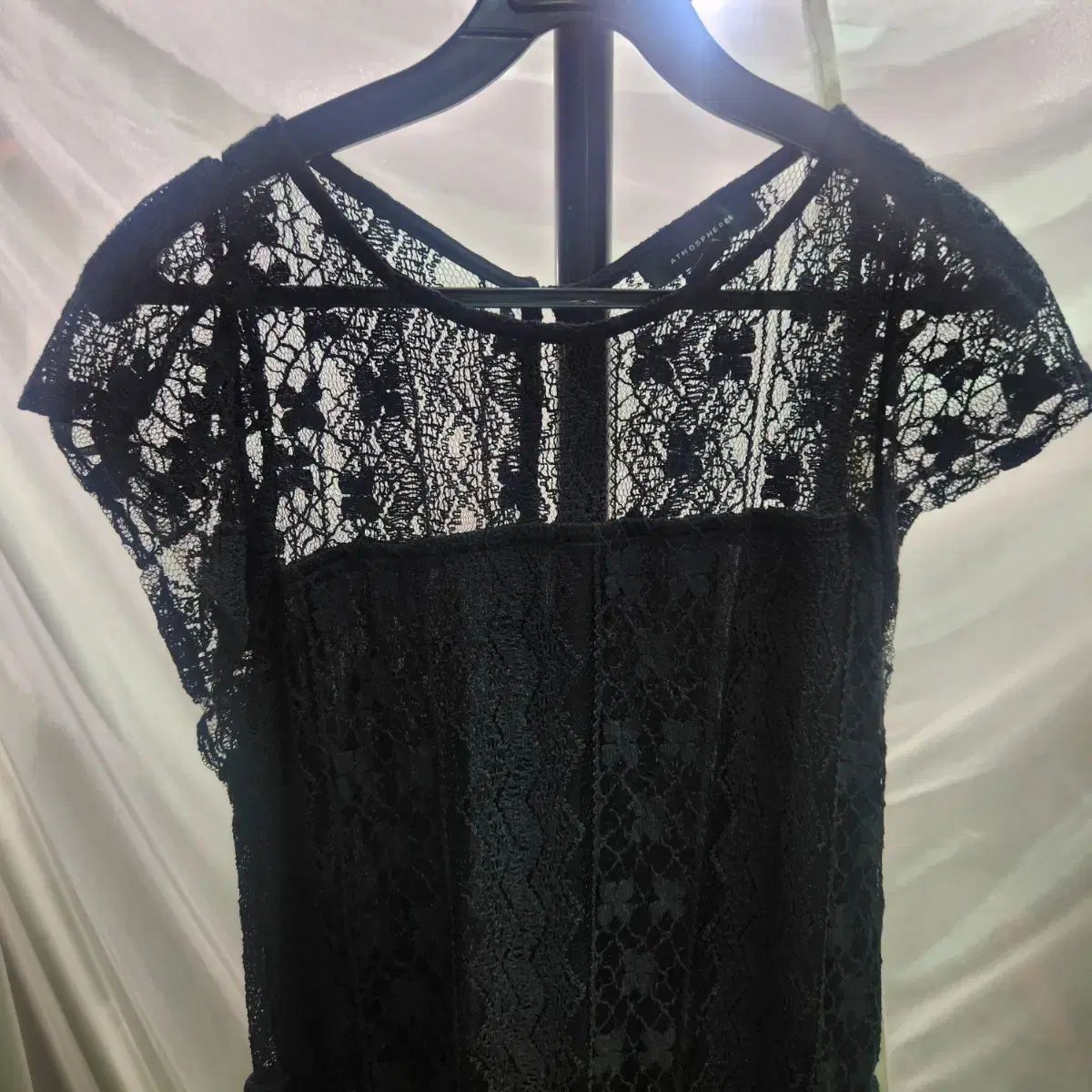 knuth marf pattern lace all in one/black 【公式通販】