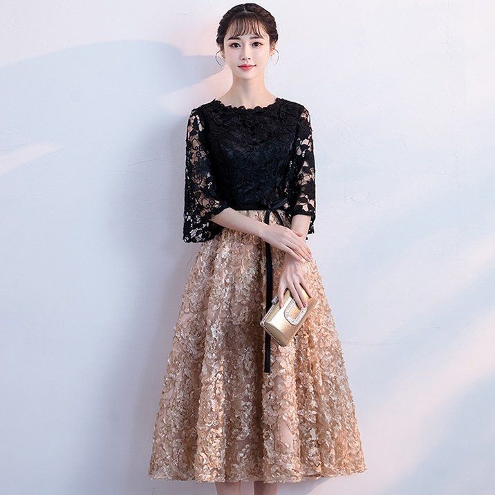 カスタネ オケージョンドレス チュールボレロ 結婚式 Kastane カスタネ チュールレイヤードボレロドレス ブラウン/M-L