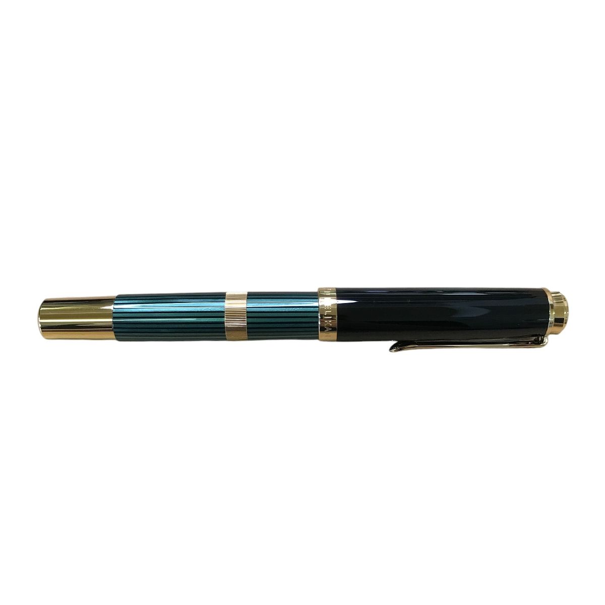 希少 未使用 ペリカン スーべレーン M800 初期型 14c F 西ドイツ製 ペリカン 万年筆 スーベレーン M800 グリーンストライプ 旧型