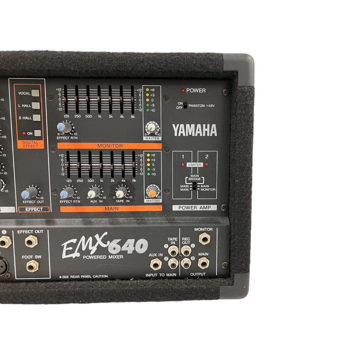 YAMAHA EMX640 パワードミキサー 音響機材 ヤマハ 中古 T9222025