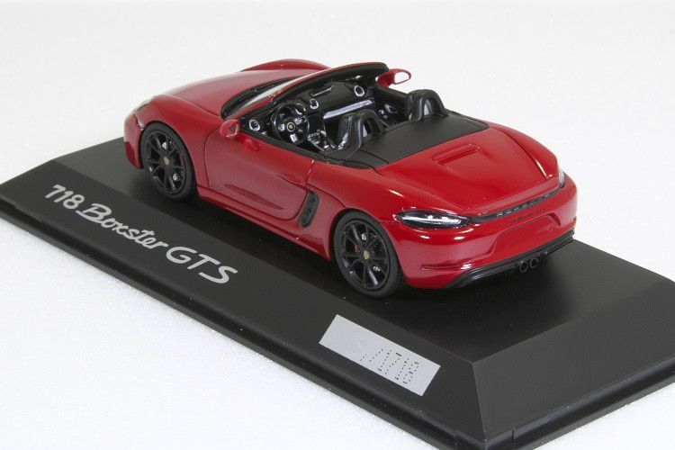 スパーク 特注 1/43 ポルシェ 718 ボクスター GTS 982 レッド 2017 Spark Porsche 718 Boxster WAP0202070J