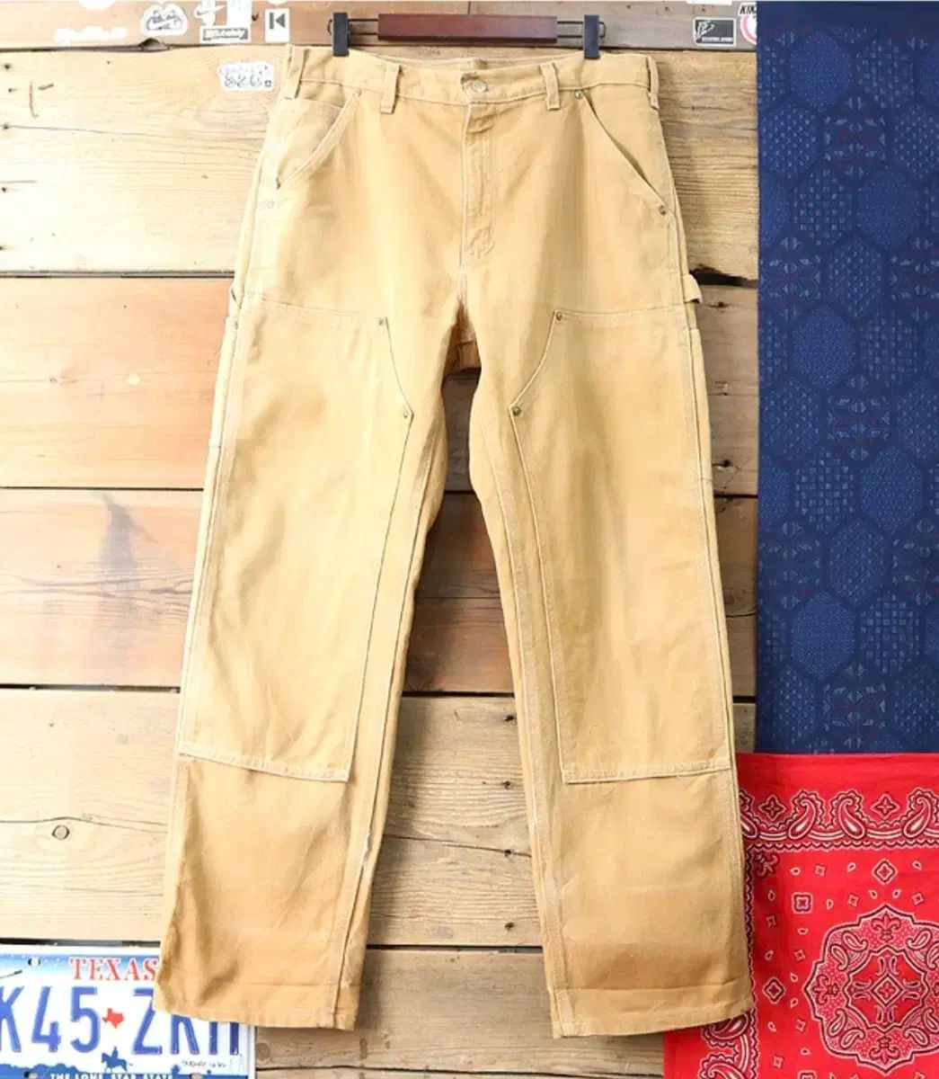 米国版 00S carhartt Carhartt カーハート ダブルニー パンツ 32 2