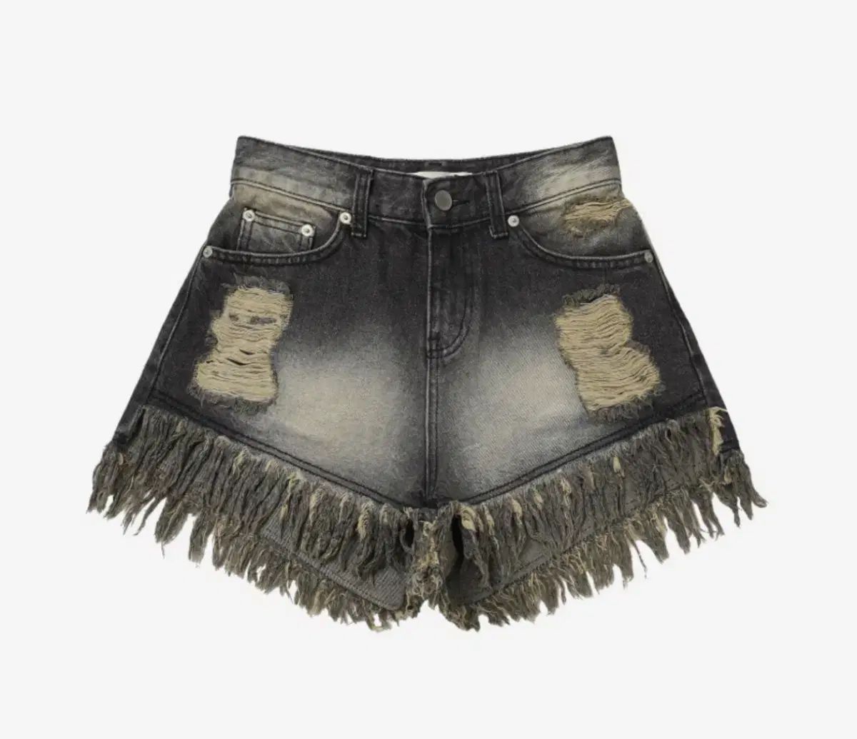 bohemian seoul Damage Washig Shorts ボヘムソ BOHEMIAN SEOUL】BOHEMSEO 24VER. DAMAGE WASHING SHORTS
