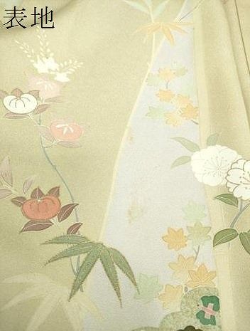 平和屋着物●訪問着　駒刺繍　雲取り宝尽くし飛鶴花文　金彩　正絹　逸品　DAAS3167ps 平和屋着物○訪問着 駒刺繍 雲取り宝尽くし飛鶴花文 金彩 正絹 逸品