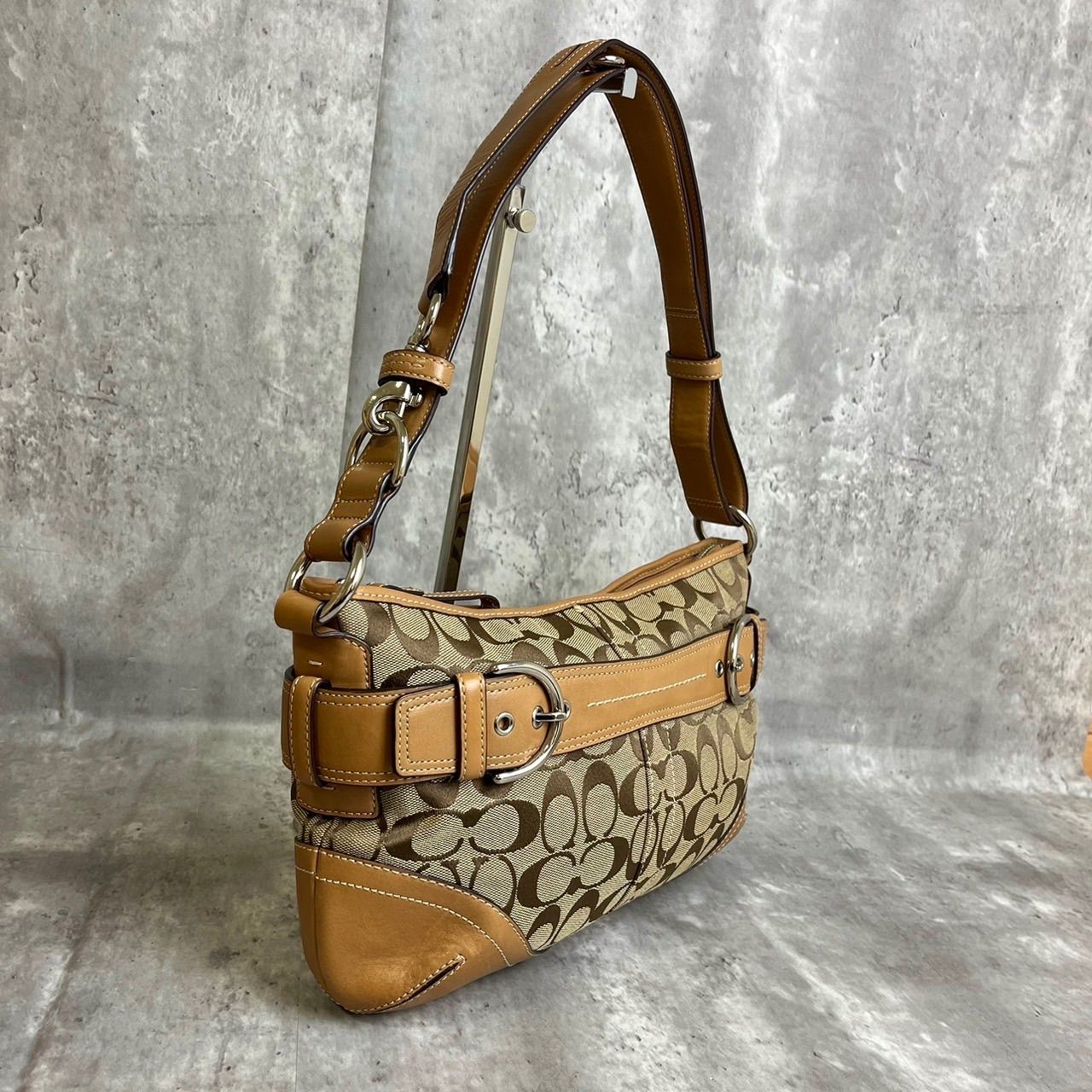 ✨良品✨ COACH コーチ ショルダーバッグトートバッグ シグネチャー 総 
