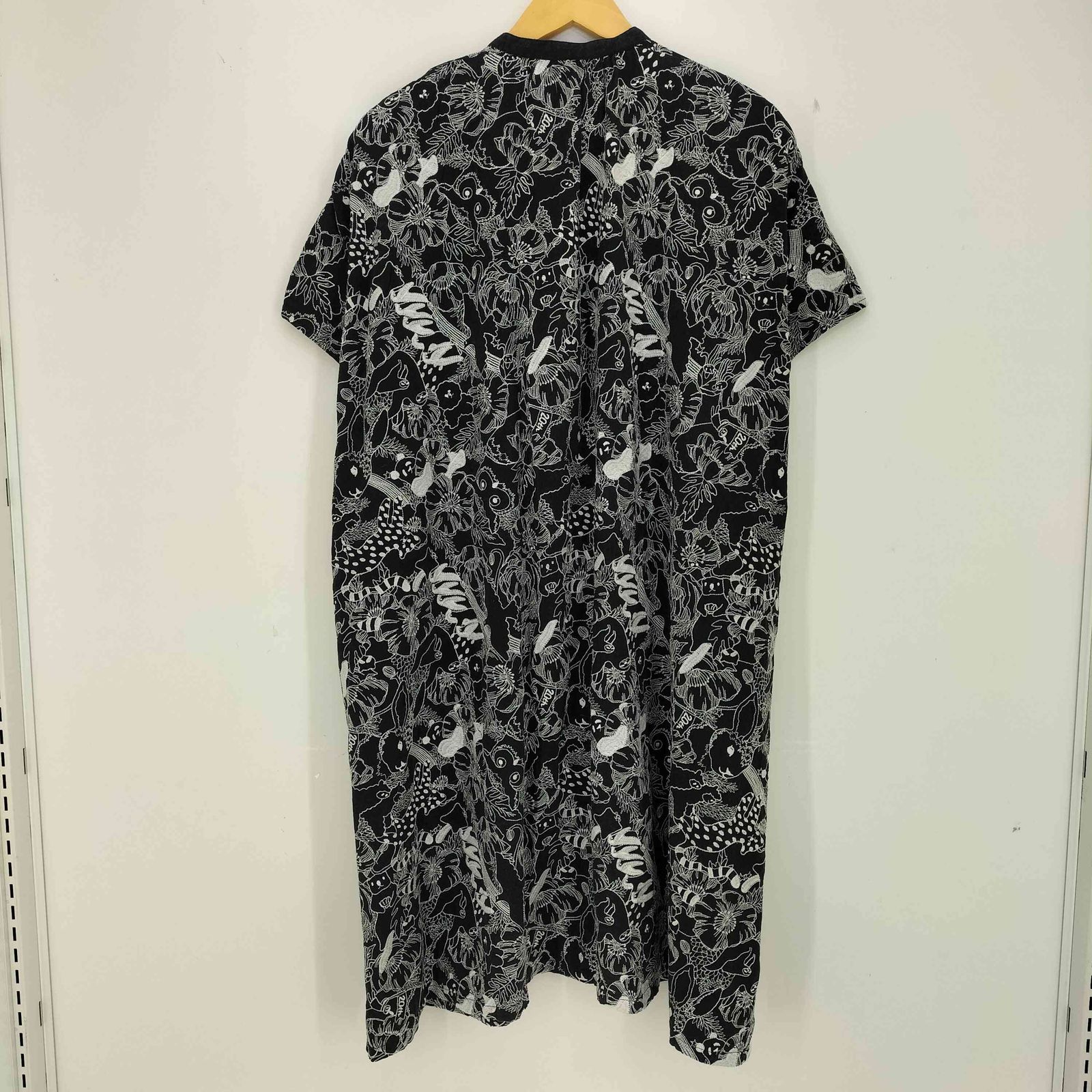 マーブルシュッド Marble Sud EMB Member 刺繍 半袖 シャツワンピース レディース 表記無