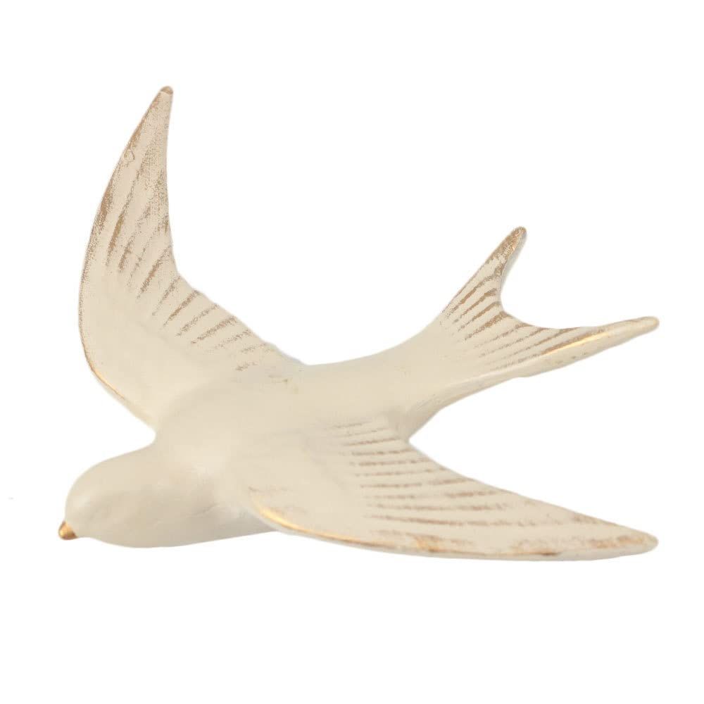 Lサイズ アイボリー バード ウォールデコレーション 東京かんかん