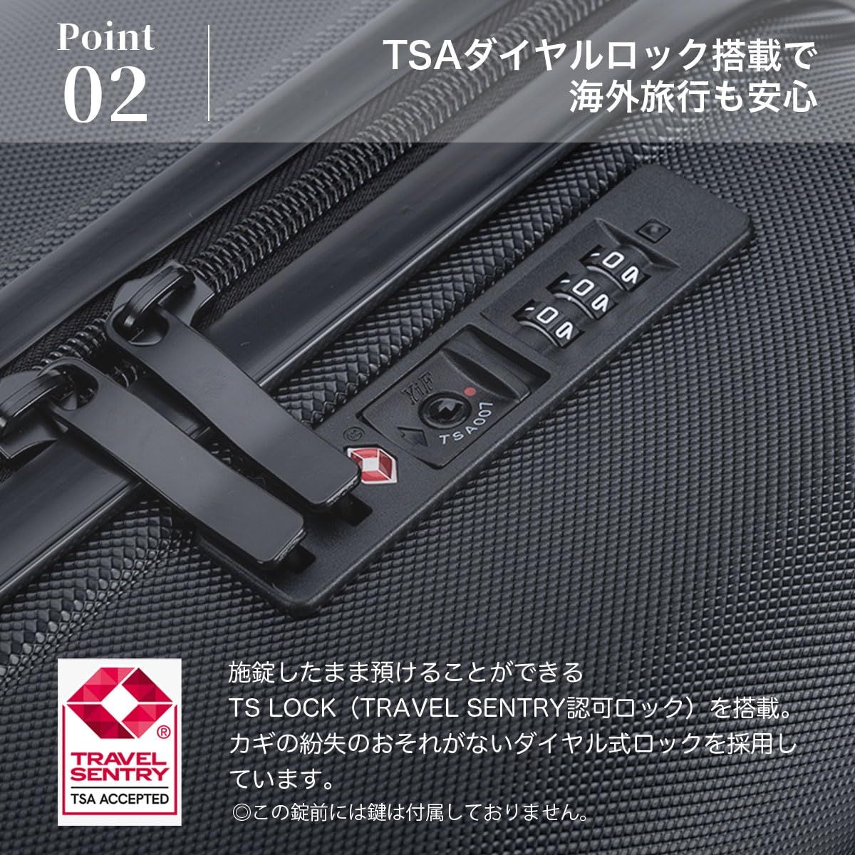 ABSスーツケース キャリーバッグ