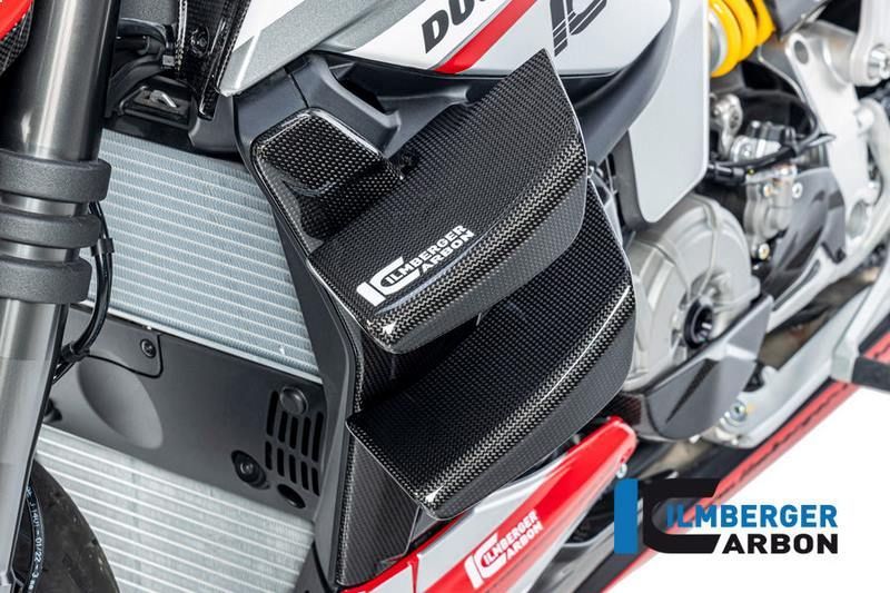 Xdiavel ILMBERGER カーボン ラジエターサイドカバー左右セット Xdiavel ILMBERGER カーボン ラジエターサイドカバー左右セット