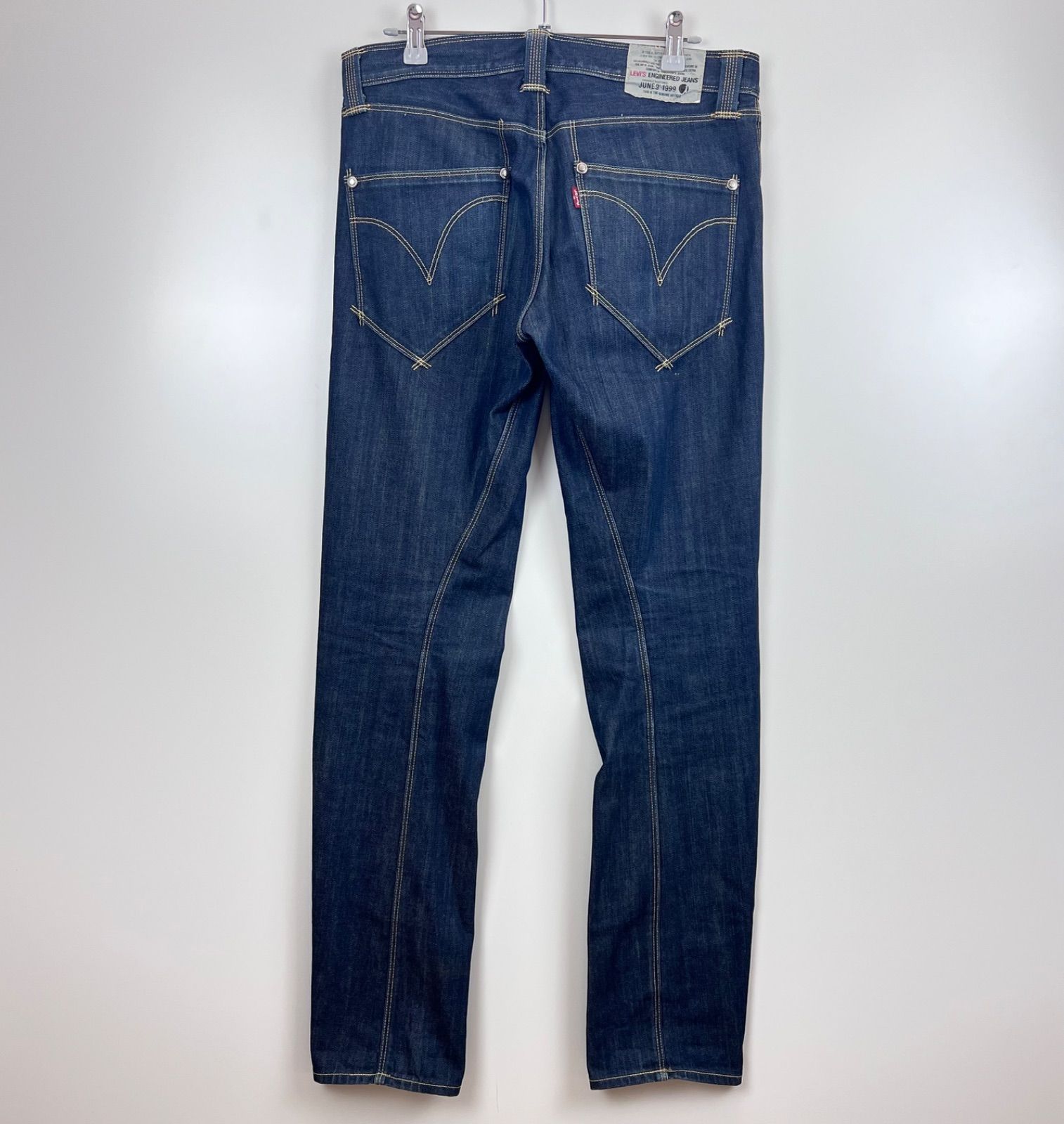 00s Levi’s Engineered 立体裁断 シャイニーデニム　29 00s Levi's Engineered 立体裁断 シャイニーデニム y2k - メルカリ