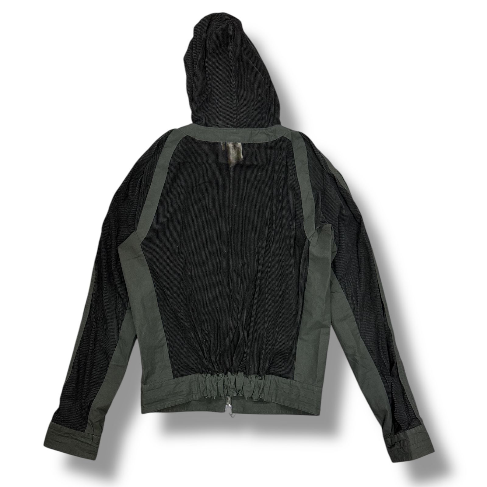 参考上代53900円 JIAN YE 24SS MESH HOOD 弍 メッシュフーディ ジップ 