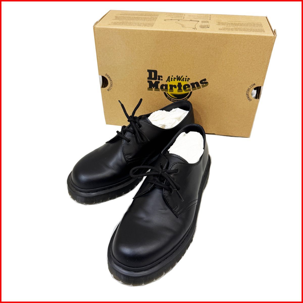 美品○Dr.Martens 3ホールシューズ 1461○ドクターマーチン BEX MONO