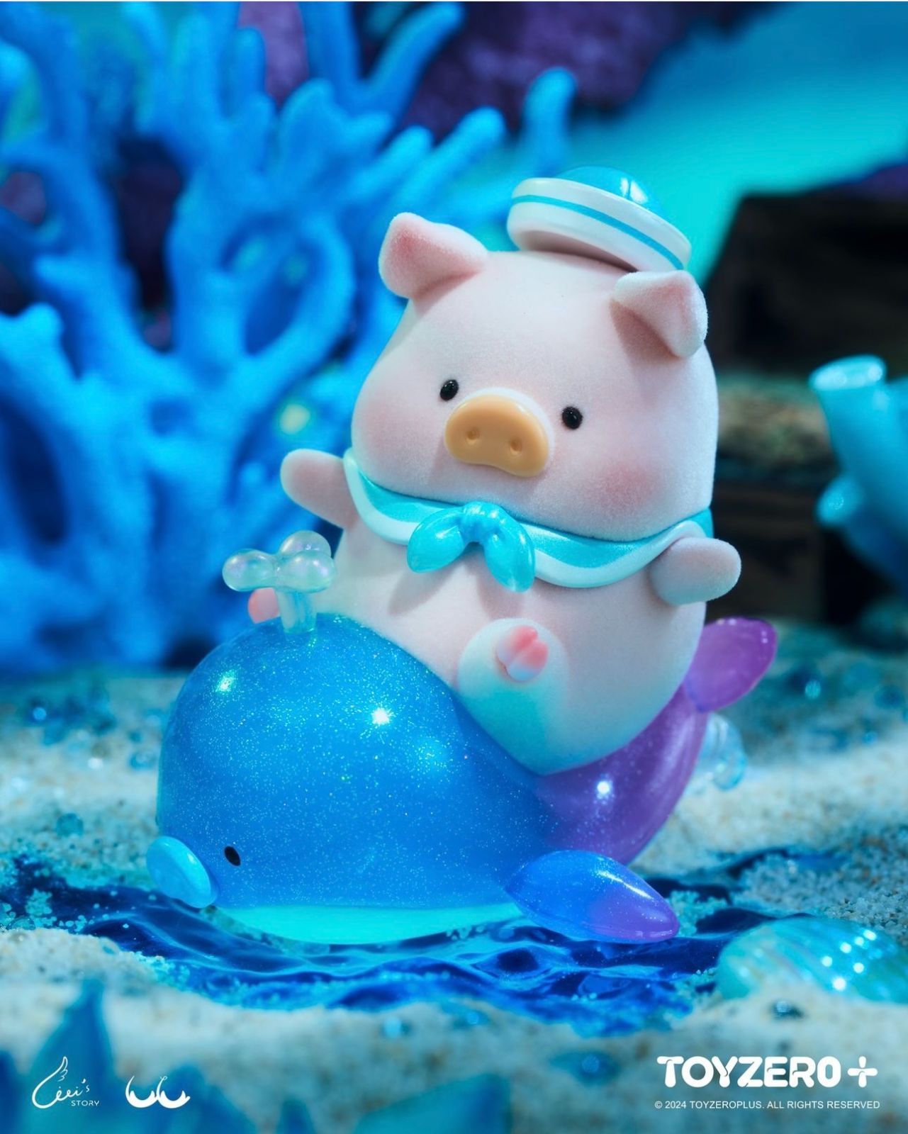 バラ売り⭕️ 子豚のlulu Ocean LULU THE PIGGY Amazon.com: maidimiao Lulu The Piggy Ocean Series 1PC Cute