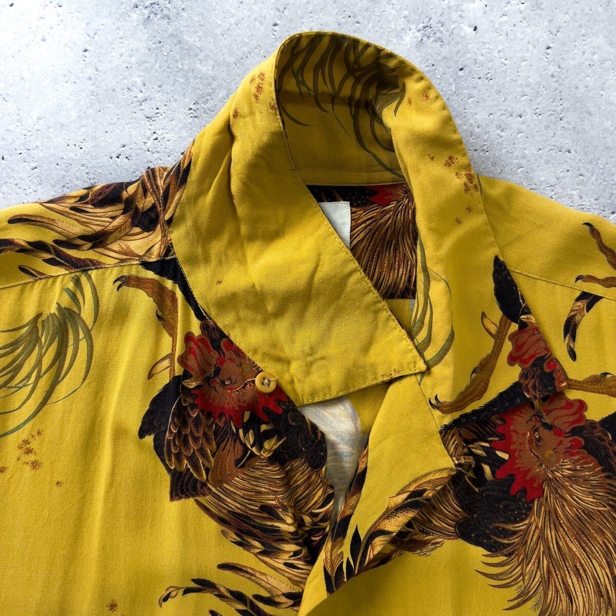 Karl Helmut カールヘルム 半袖 レーヨン アロハシャツ トップス