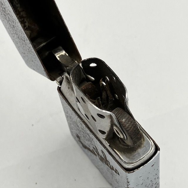 ZIPPO ビンテージ ジッポー 1953年 スチール製 署名もの シブいフル