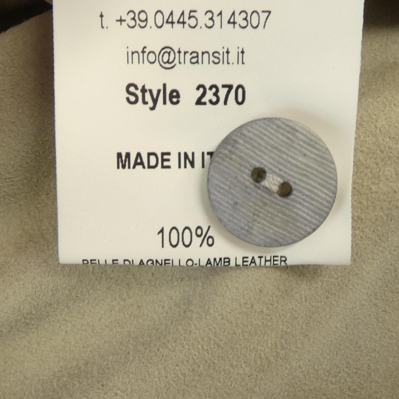 TRANSIT par-suchレザージャケット TRANSIT PAR SUCH レザージャケットの通販 by Tia｜ラクマ