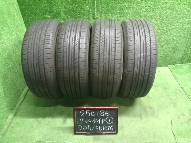個人宅不可 離島不可 1 16インチ 夏 サマータイヤ 4本 205|55R16 20年製 ADVANdb V552 ヨコハマ 自社品番250186
