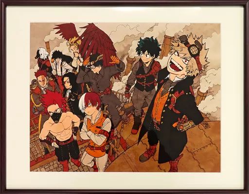 僕のヒーローアカデミア原画展 高級複製原画第5回キャラクター人気投票結果