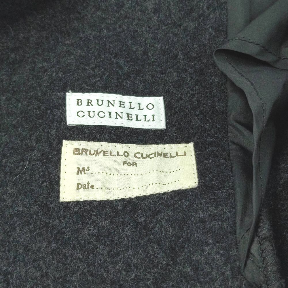 BRUNELLO CUCINELLI ブルネロクチネリ Aラインコート ウール カシミヤ