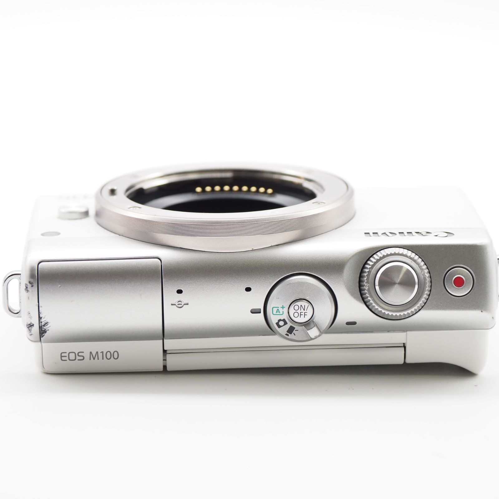 Canon ミラーレス一眼カメラ EOS M100 ボディー(ホワイト) EOSM100WH 