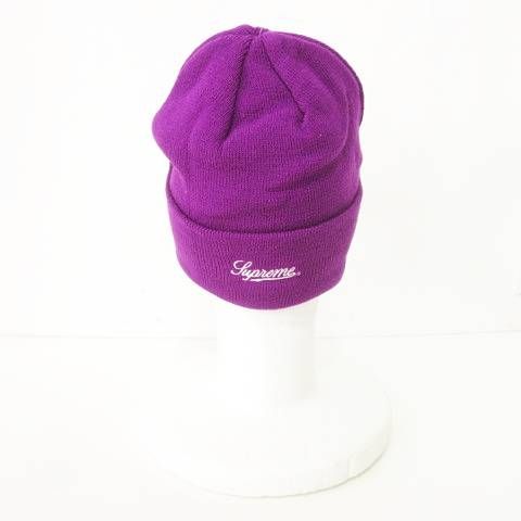 Supreme シュプリーム SUPREME Overdyed Beanie ビーニー PURPLE