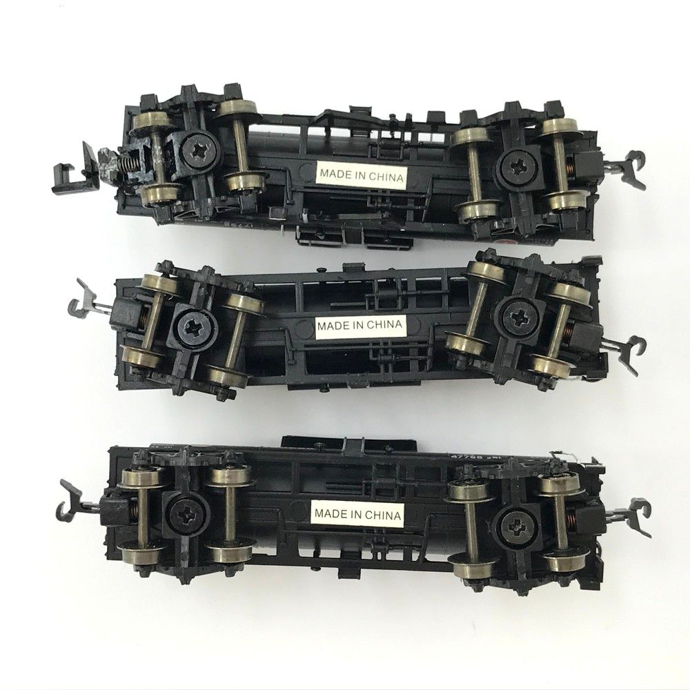 【有名な】 ♪河合商会 KP-283A タキ7750 電気化学工業 3両セット Nゲージ 貨物列車 鉄道模型 箱に汚れ有 モーター ライトOK