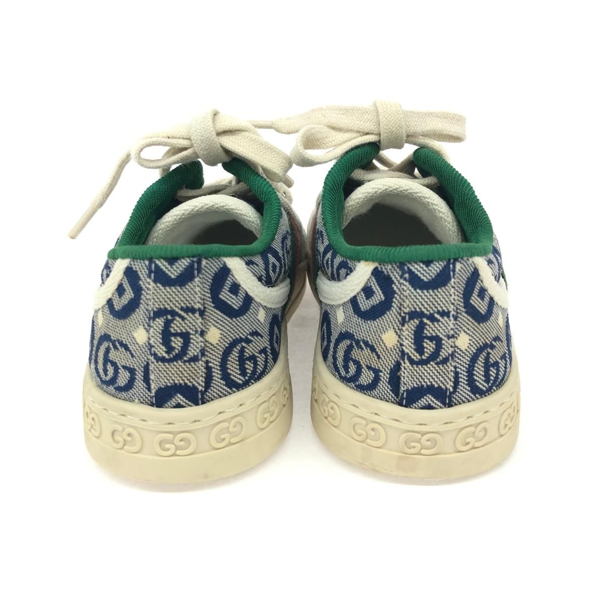 GUCCI グッチ 表記サイズ: シェリーライン スニーカー ネイビー 
