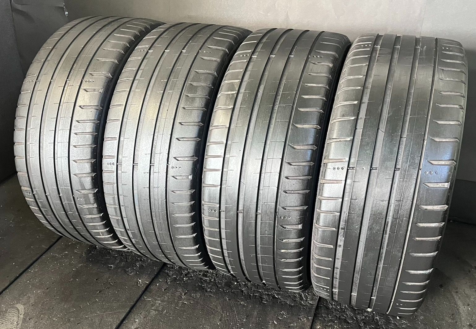 製 約4〜5分山 ミシュラン MICHELIN パイロットスポーツ PILOT SPORT 5 205 45R17 4本 h_395