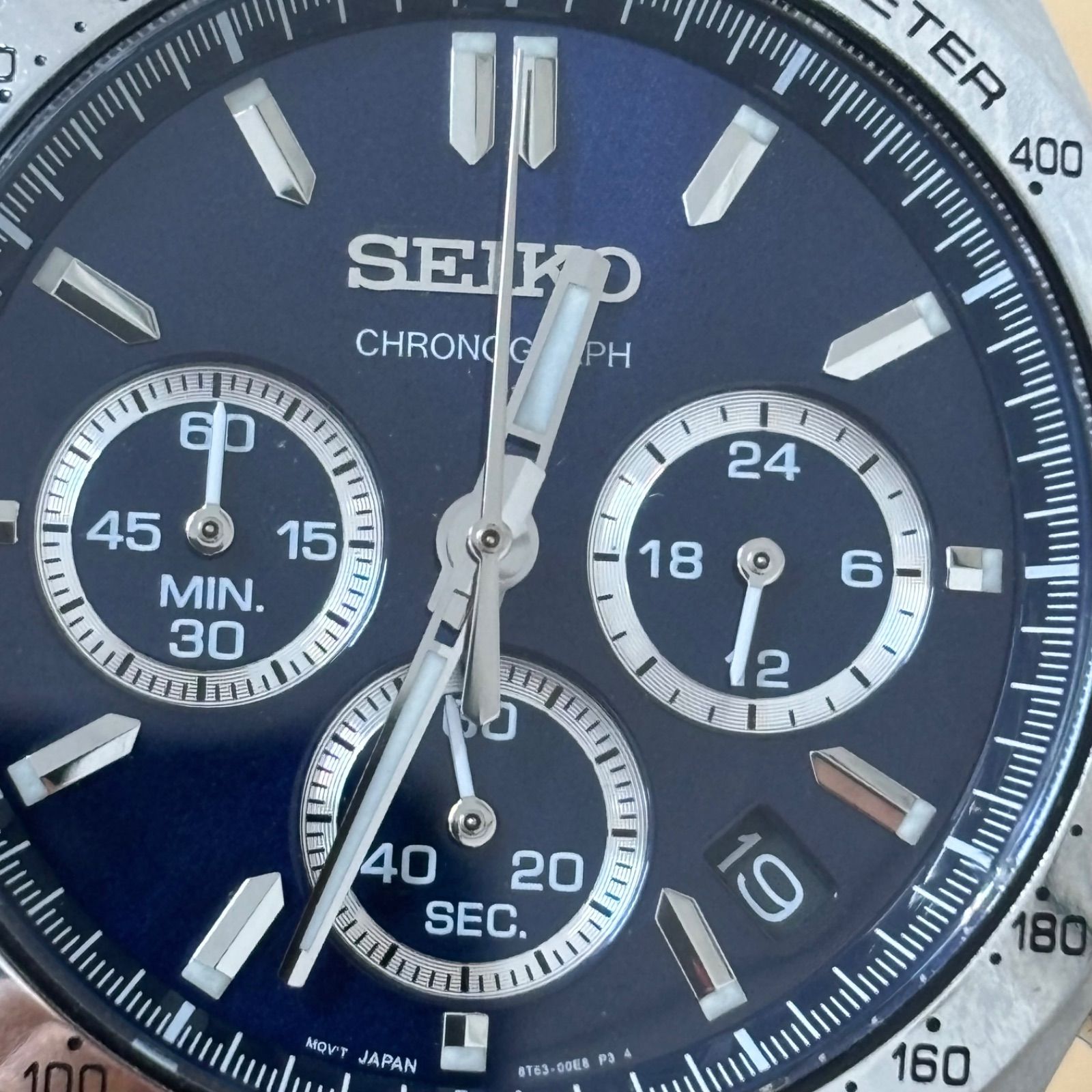 ◎SEIKO セイコー クォーツ 腕時計 ブルー セイコースピリット BT63 