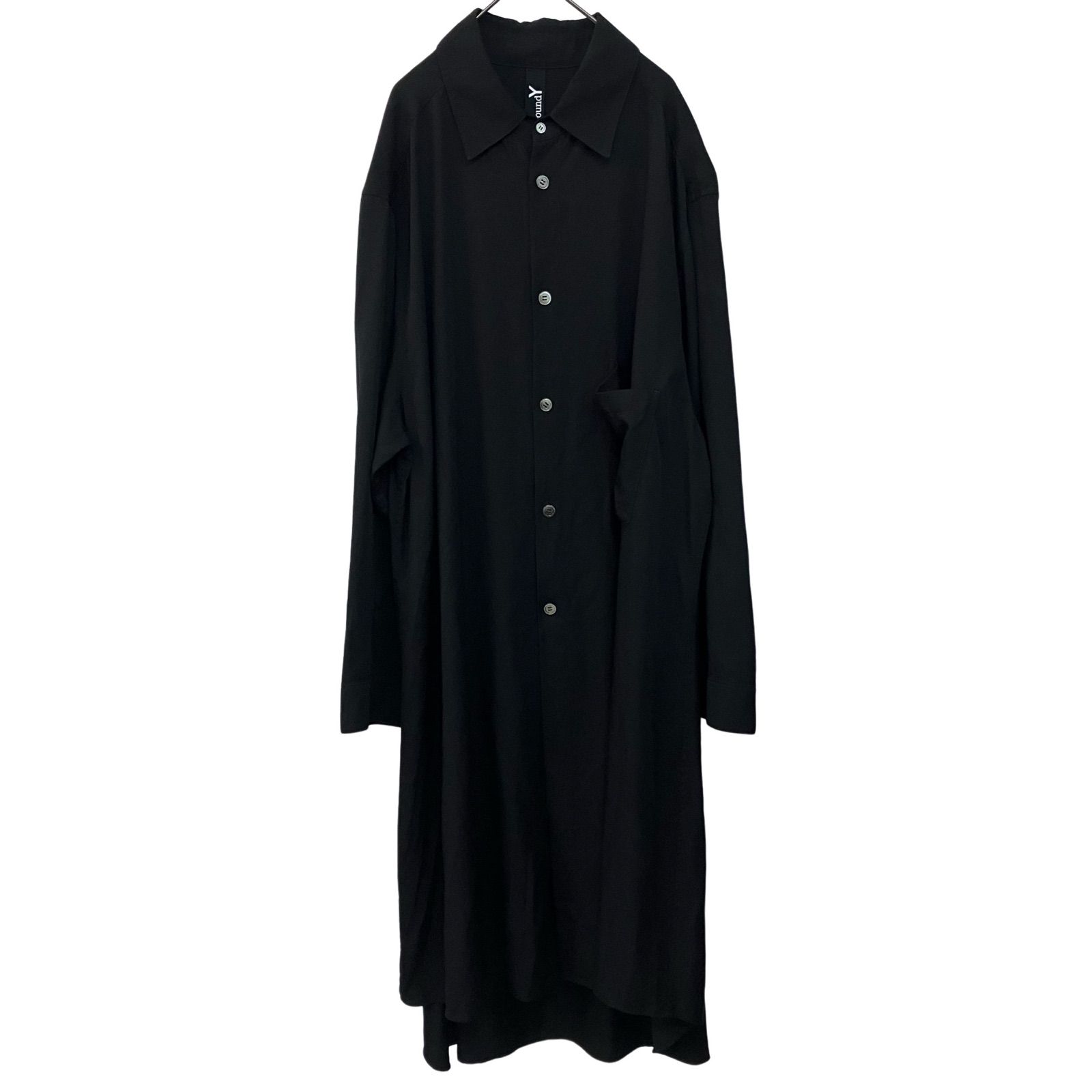 美品 Ground Y Yohji Yamamoto ロング シャツ コート - メルカリ