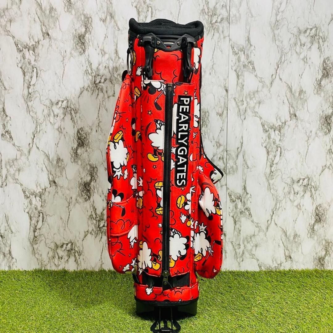 【激レア】美品 89個限定 パーリーゲイツ ミッキー スタンド式 キャディバッグ 激レア】美品 89個限定 パーリーゲイツ ミッキー スタンド式