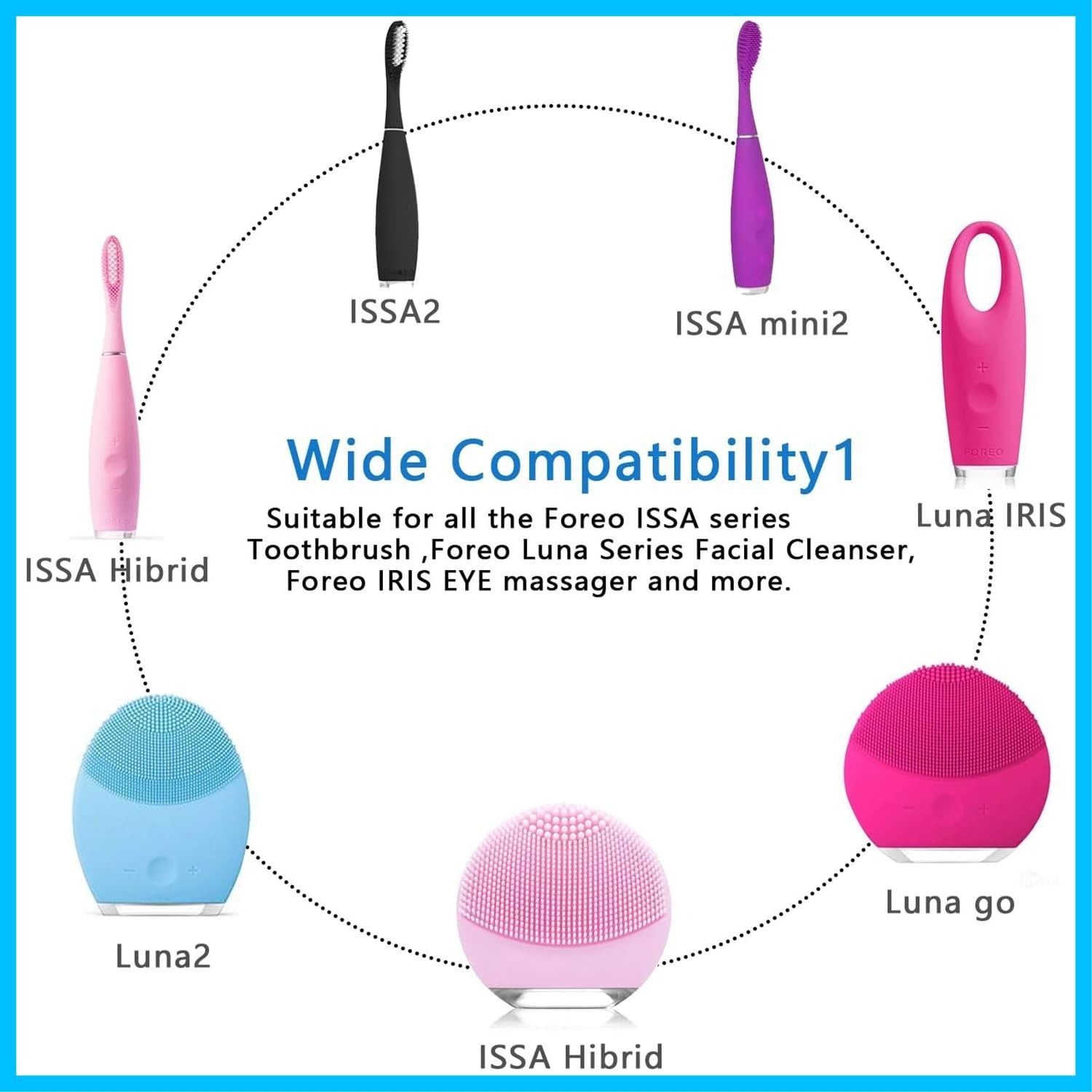 交換用充電器コード FOREO Lunaシリーズ 洗顔料 Foreo Luna/ Luna2