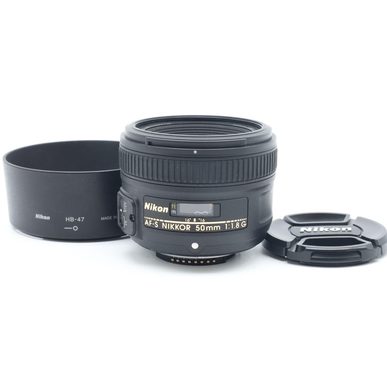新品級 ☆ Nikon AF-S NIKKOR 50mm f/1.8G フルサイズ対応 AF-S