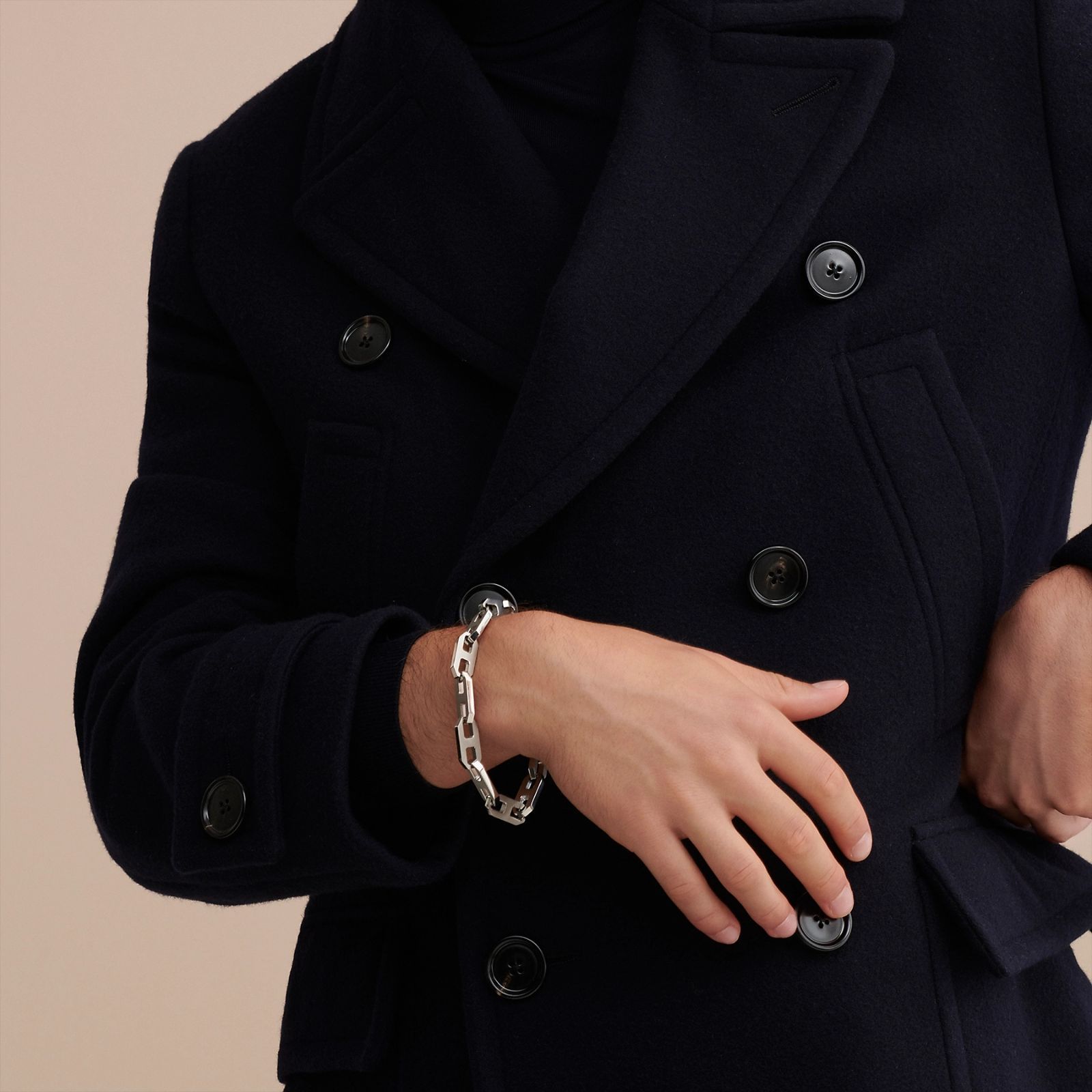 HERMES｜エルメス Maillon H link bracelet マイヨンブレスレット T4
