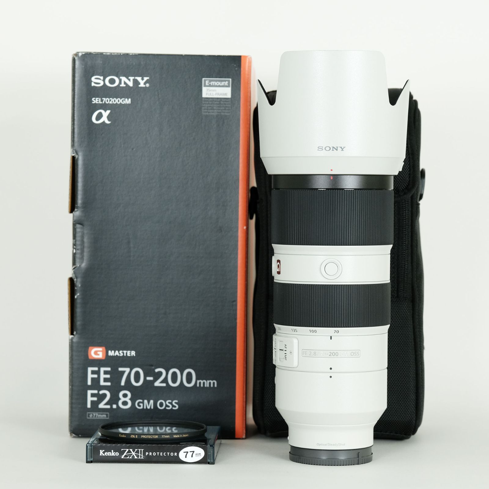 美品｜高級フィルター付] SONY FE 70-200mm F2.8 GM OSS SEL70200GM / ソニーEマウント / フルサイズ -  メルカリ