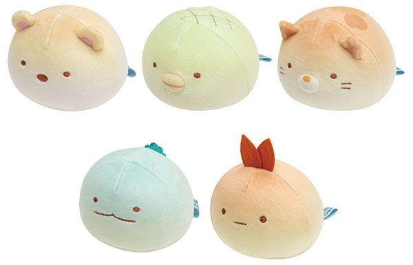 すみっコぐらし - すみっコぐらし すみっコパンきょうしつ もーちもちパン屋さん 全5種 すみっコぐらし すみっコパンきょうしつ もちもちパンぬいぐるみ