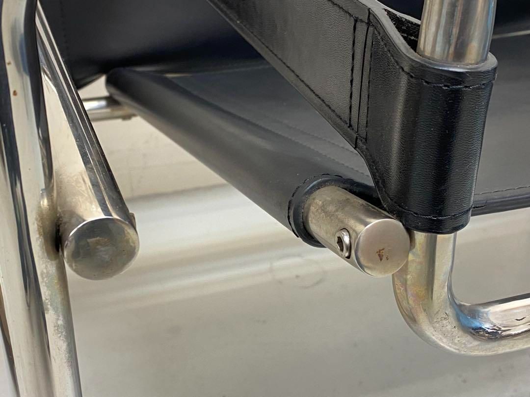 Marcel Breuer マルセル ブロイヤー ワシリーチェア リプロダクト1 マルセル・ブロイヤー ワシリーチェア Wassilly Chairin サドルレザー