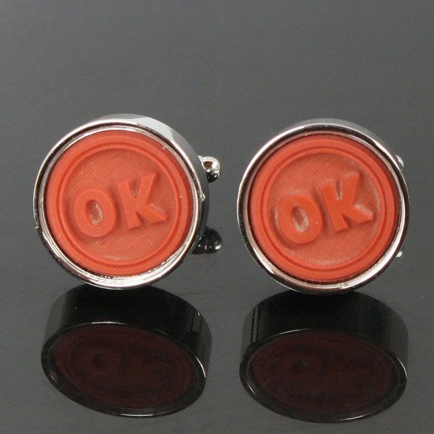OKスタンプカフス 鎌倉カフス工房 OKスタンプカフスボタン（カフリンクス）