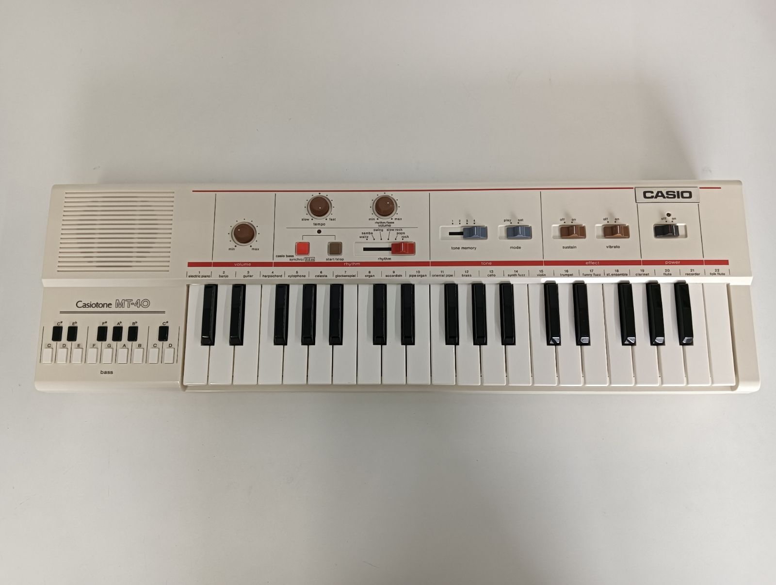 ✩希少✩訳アリ品 Casiotone MT-40 カシオトーン カシオ 電子 ピアノ 古い