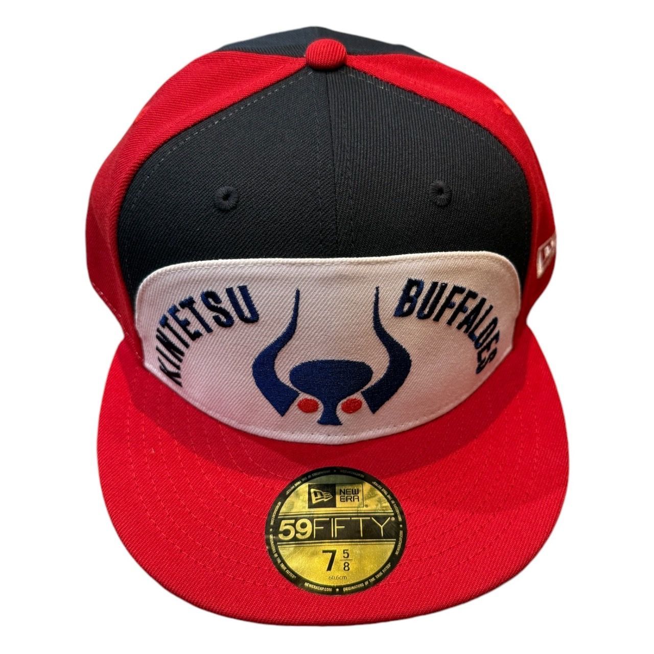 近鉄バファローズ サイズ7 5/8 NEW ERA キャップ - キャップ・被り物