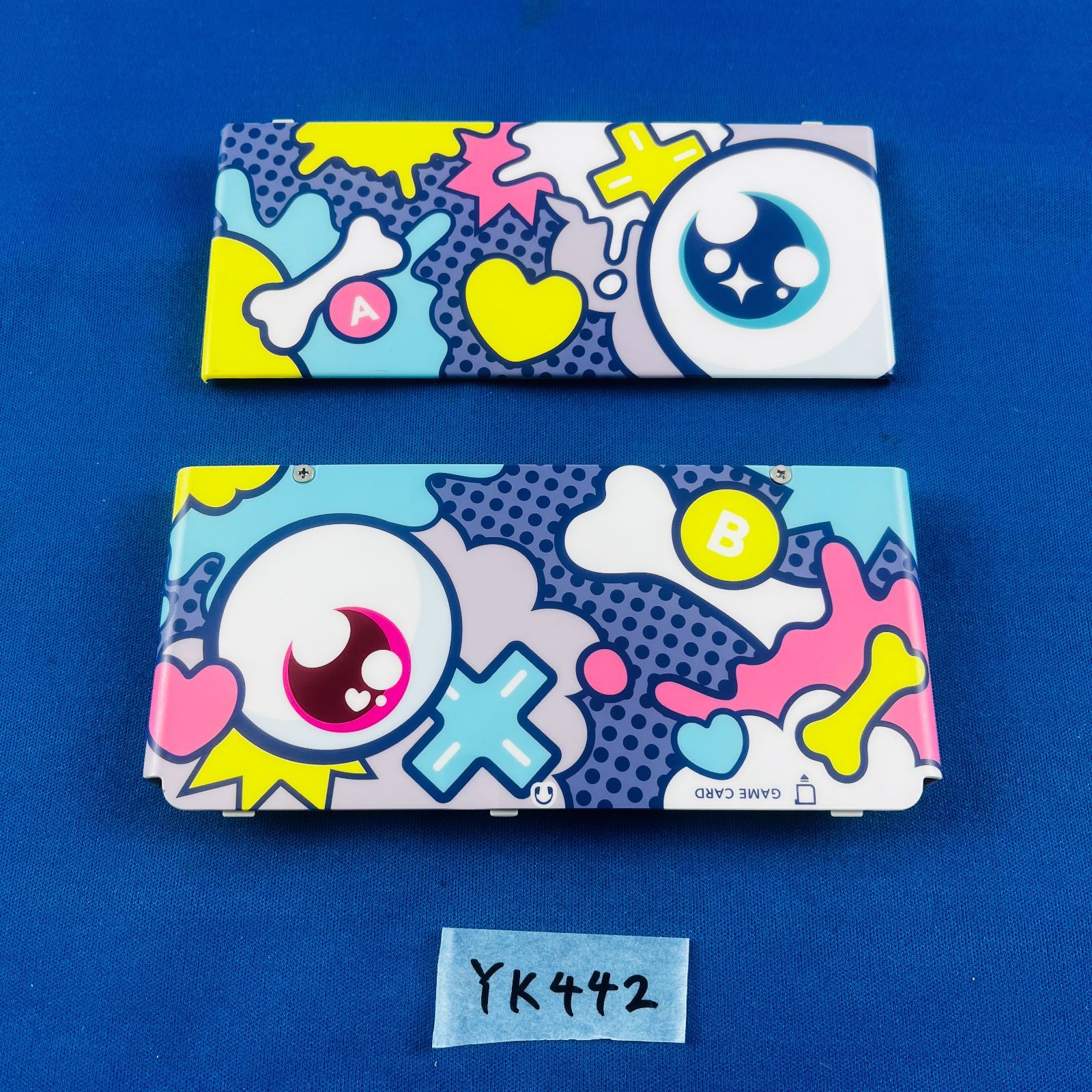 ◇YK442 ニンテンドー New 3DS専用 きせかえプレート きゃりー