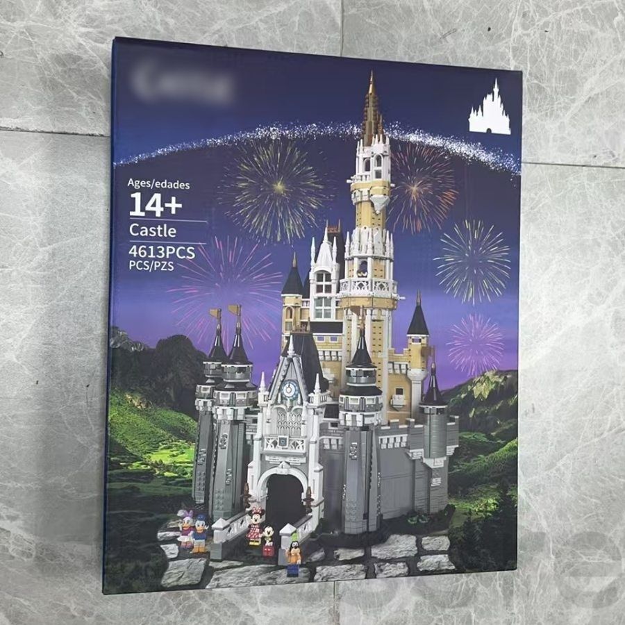 レゴ互換品 プリンセスシンデレラ城 ブロック 4613PCS 巨大型 おもちゃ 知育玩具 モデル 子供用 玩具 組み立て