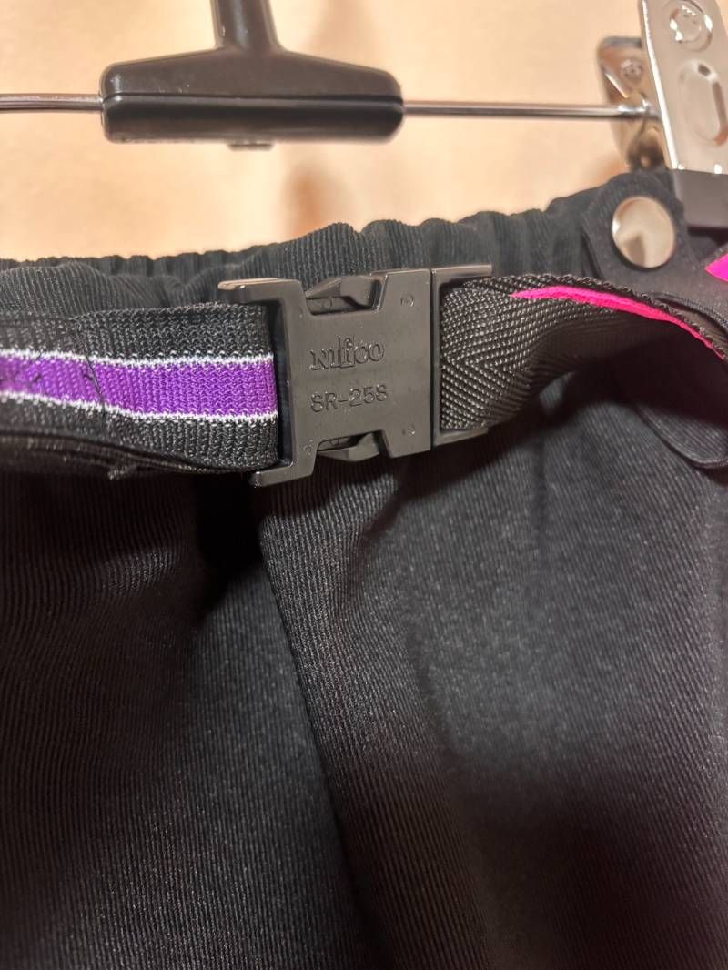 一体ベルト スカート目立った傷汚れなし