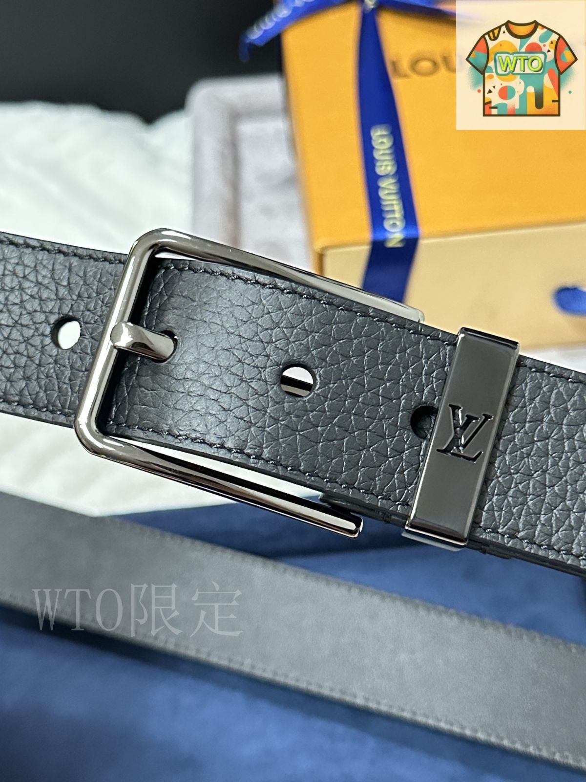 今日特価】Louis Vuitton ルイヴィトン レザーベルト - メルカリ