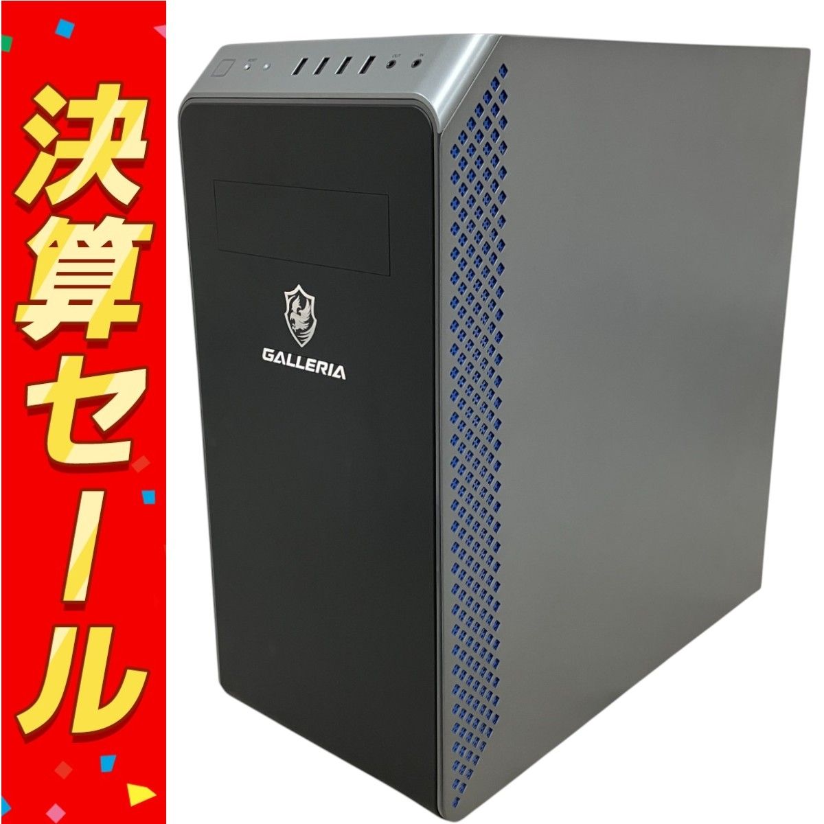 Thirdwave GALLERIA XA7C-R47 デスクトップ パソコン i7 14700F 32GB SSD 2TB RTX 4070 win11 M10092227