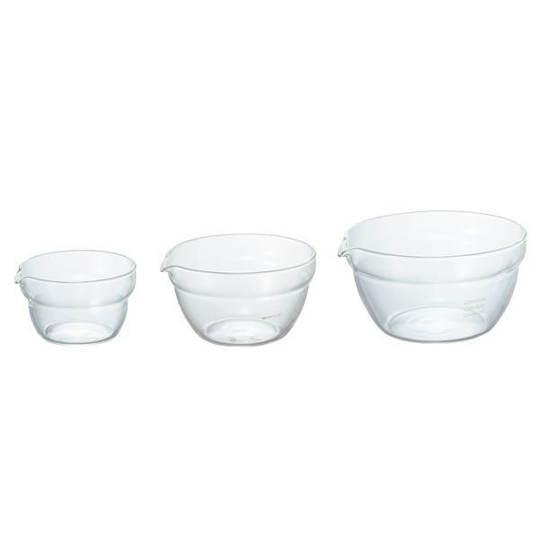 【2個セット】 ハリオ 片口ボール 3個セット 100/200/400ml 各1