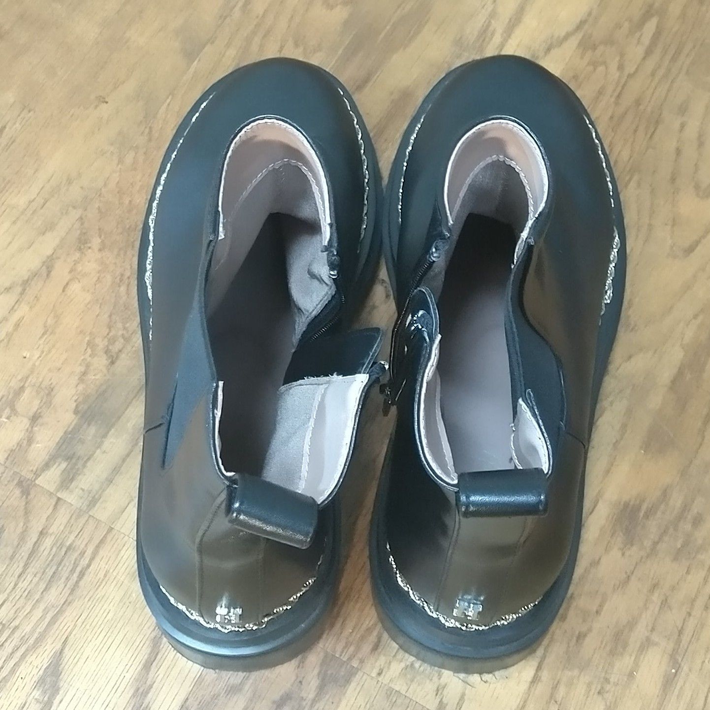 Chelsea Chain Ankle Boots サイドゴア ショ－トブーツ Her lip to